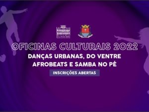 Fundart abre inscrições para oficinas culturais de danças
