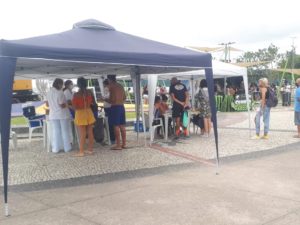 Covid: 220 pessoas se vacinaram no último sábado na Pista de Skate