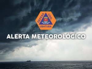 Ubatuba recebe aviso de risco meteorológico entre terça e sexta-feira