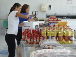 Fundo Social de Solidariedade arrecada 800 quilos de alimentos