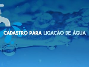 Prefeitura realiza cadastro para ligação de água no Sesmaria neste sábado