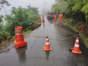 Ubatuba solicita apoio da Marinha, do Águia da PM e da Defesa Civil Estadual e Nacional