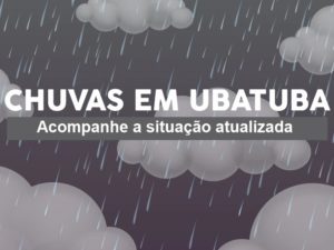 Chuvas em Ubatuba: Confira  as condições atualizadas neste sábado (2)