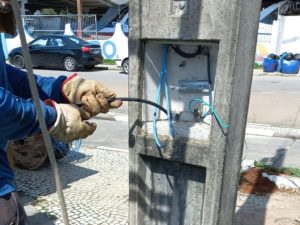 Prefeitura registra boletins de ocorrência contra furto de fiação elétrica