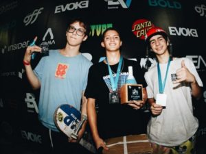 Atleta de Ubatuba vence etapa de campeonato de skate em Fortaleza