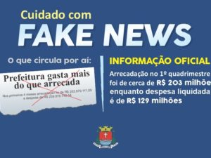 Prefeitura de Ubatuba desmente notícia falsa sobre despesas municipais