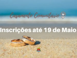 Prazo de inscrição para Casamento Comunitário termina amanhã (19)