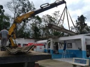 Secretaria de Obras realiza manutenção no PA da Maranduba