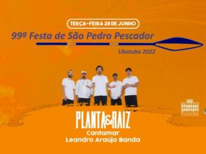 Festa de São Pedro: Banda Planta e Raiz é destaque desta terça-feira
