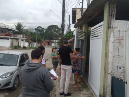 Habitação realiza levantamento topográfico em núcleo Botafogo