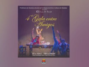 Ballet: Oficina da Fundart apresenta espetáculo “4ª Gala entre Amigos”