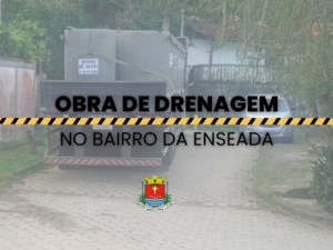 Prefeitura de Ubatuba inicia obra de drenagem na Enseada