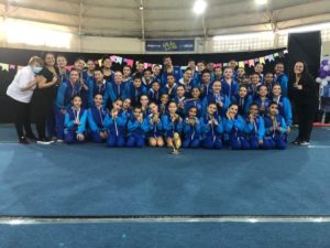 Ubatuba é campeã geral do Torneio Junino Paulista de ginástica rítmica