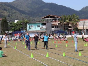 Jore e Parajore dão show de alegria e inclusão esportiva em Ubatuba