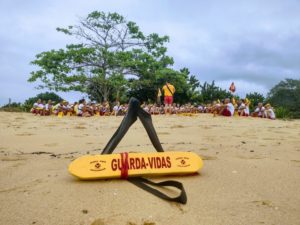 Índice de salvamentos no mar sobe e óbitos caem em Ubatuba