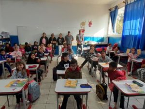 Trânsito promove palestra educativa em unidade escolar