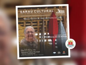 Fundart realiza Sarau Cultural em homenagem à poetisa Thetis Rocha