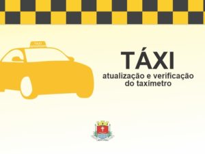 Taxistas devem atualizar e fazer verificação de taxímetro em outubro