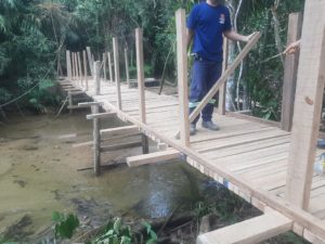 Reconstrução da ponte do Prumirim é finalizada nesta quinta-feira