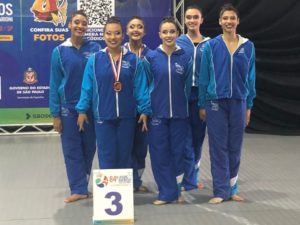 Ginástica conquista importantes resultados nos Jogos Abertos