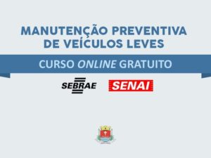 Inscrições do curso de Manutenção de Veículos serão encerradas hoje