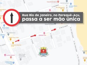 Rua Rio de Janeiro, no Perequê-Açu, passa a ser mão única