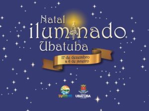 Natal chega a Ubatuba com luzes e Papai Noel no dia 15 de dezembro