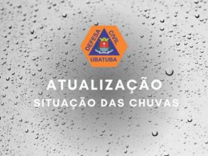 Ubatuba está em estado de atenção devido à chuva constante