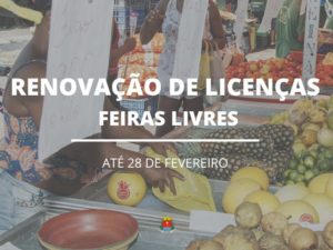 SMPA reforça prazo para renovação de licença de feirantes