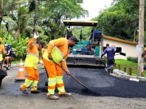 Pavimentação da Estrada da Fortaleza teve início nesta terça feira (31)
