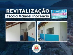 Escola Municipal Manoel Inocêncio Alves dos Santos é revitalizada