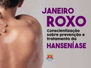 Janeiro Roxo: Saúde prepara ação de prevenção da hanseníase no Calçadão