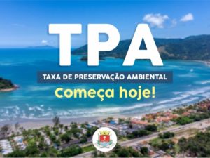 Taxa de Preservação Ambiental teve início nesta quarta-feira em Ubatuba