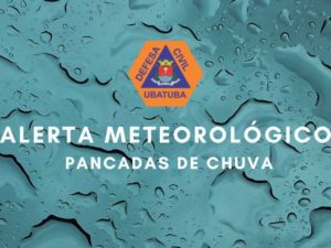 Defesa Civil alerta sobre possibilidade de chuvas entre terça e quinta-feira