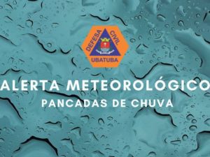 Defesa Civil alerta sobre possibilidade de chuvas entre terça e quinta-feira