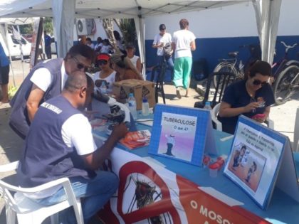Ubatuba faz 400 abordagens em mobilização contra Aedes no sábado, 25