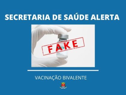 Viep alerta sobre circulação de fakenews sobre vacina bivalente