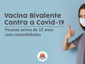 Pessoas com comorbidades acima de 12 anos podem receber a bivalente