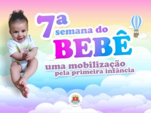 Abertura da Semana do Bebê acontece hoje, 15