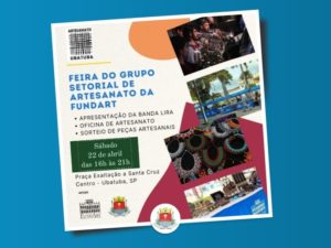 Feira de Artesanato da Praça da Matriz acontece neste sábado