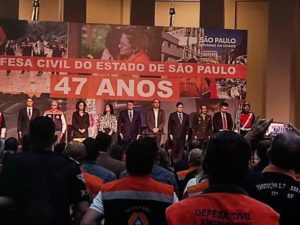 Ubatuba participa de solenidade de 47 anos da Defesa Civil estadual