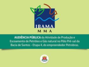 Ubatuba participará de Audiência Pública sobre Pré-Sal em Caraguá