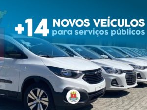 Prefeitura de Ubatuba recebe 14 novos carros para serviços públicos