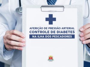 Ilha dos Pescadores terá aferição de pressão e controle de diabetes