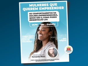 Sebrae Ubatuba promove palestra voltada para mulheres empreendedoras