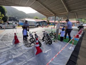 EM Maria da Cruz Barreto recebe cidade mirim de trânsito