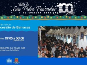 Festa de São Pedro: Está aberta a inscrição para barracas de alimentação