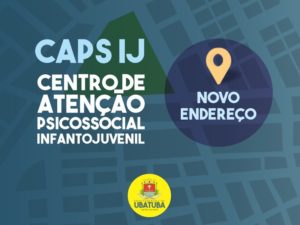 CAPS infantojuvenil está atendendo em novo endereço na Rua Conceição