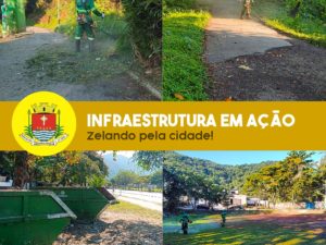 Infraestrutura promove operação de manutenção durante o feriado