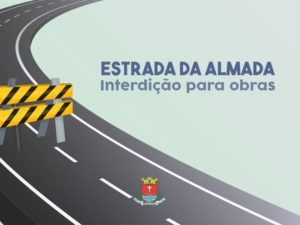 Prefeitura relembra sobre interdição da estrada da Almada no dia 8